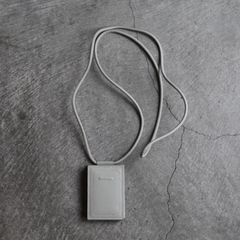 【残り一点】レザーストラップ付ウォレット(WHITE BEIGE)