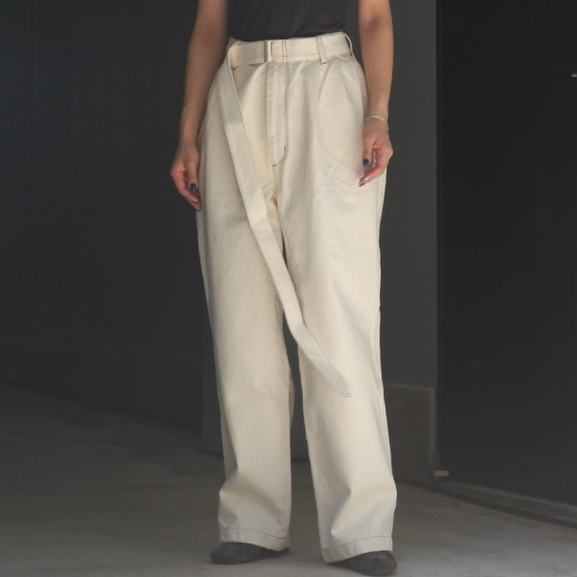 SEEALL - 【残り一点】Dockers Belted 2tuck Pants | ACRMTSM ONLINE STORE