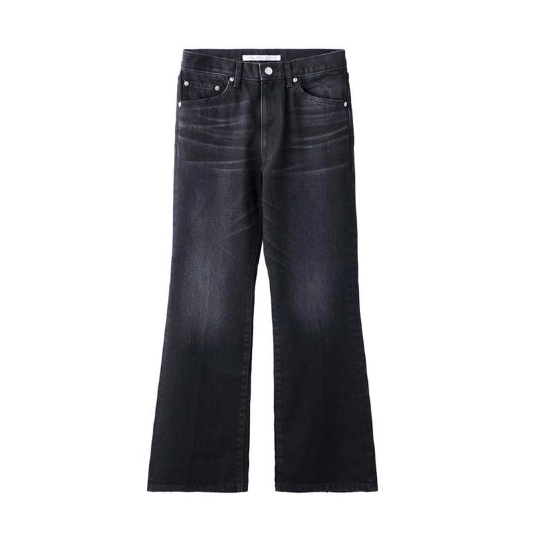 JOHNLAWRENCESULLIVAN - 【残りわずか】Washed Denim Flared Pants 