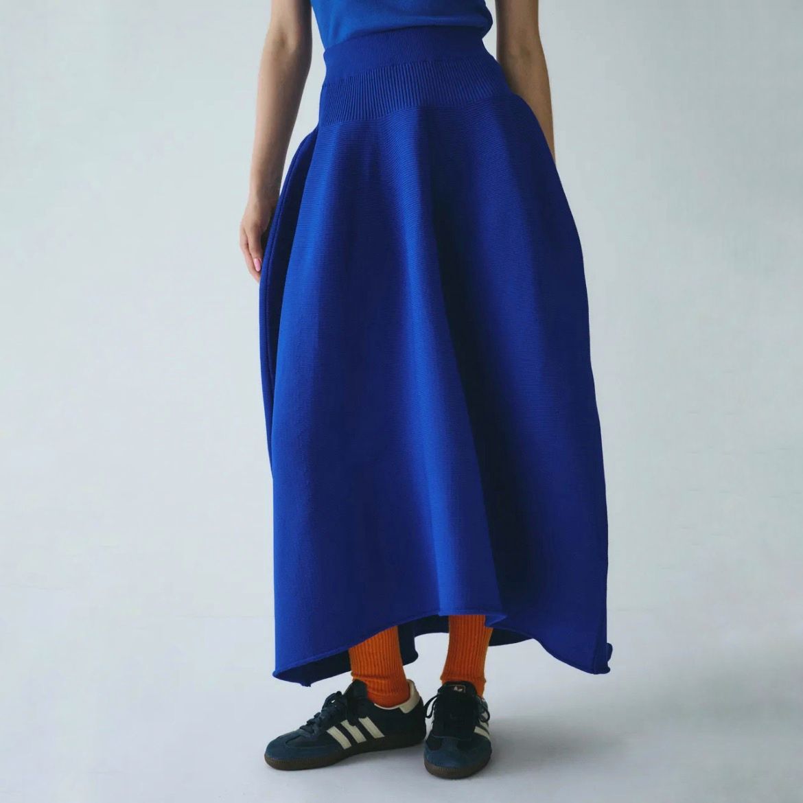 【残り一点】Jersey Volum Knit Skirt
