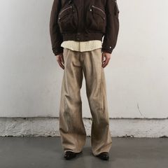 【残りわずか】3D Twisted Wide Leg Jeans