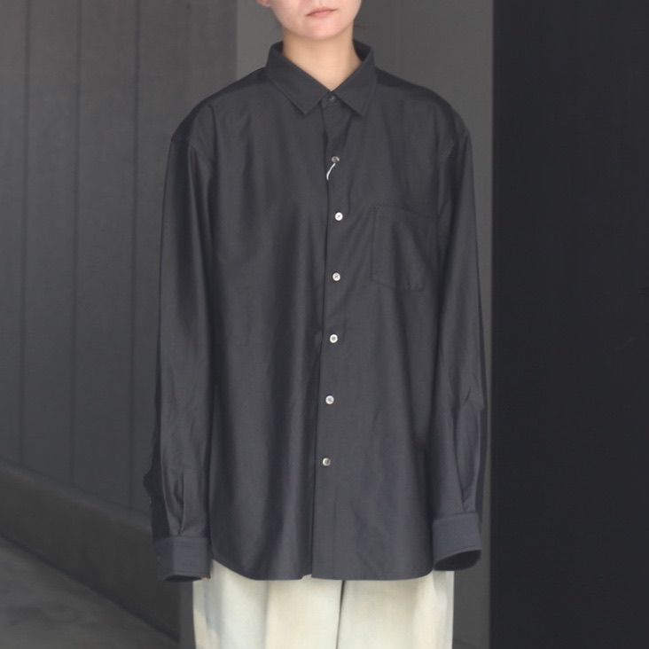 【残りわずか】36G Wool Atmosphere Shirt