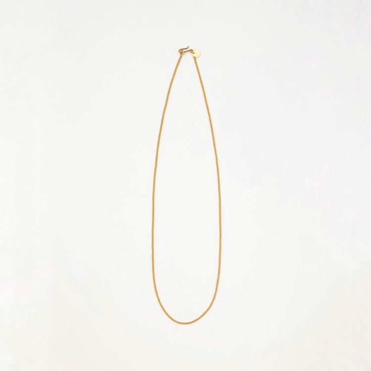 【お取り寄せ注文可能】Unisex Curb Chain Necklace 47