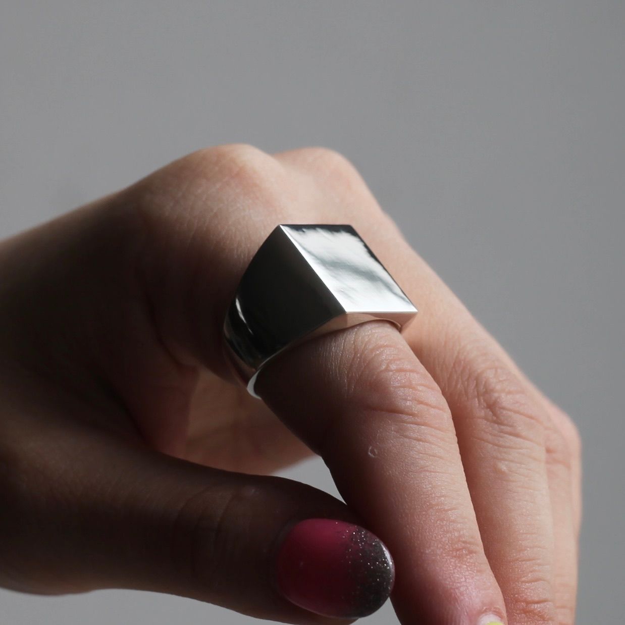 指輪・リング Square Ring [SIZE.1] number square ring – fmale.tokyo