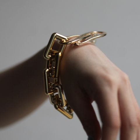 【残り一点】Material Mix Bracelet(HAIRPIN REGULAR)