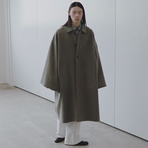 SOSHIOTSUKI 着こ Fish Tail Gaito Coat NYLON