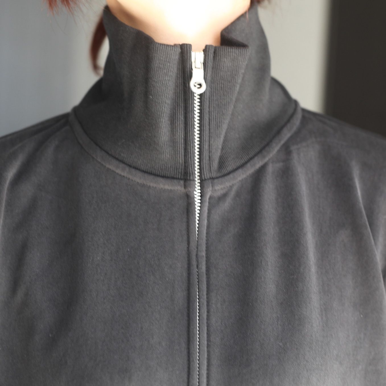 【残り一点】28G Cupro Zip Sweat
