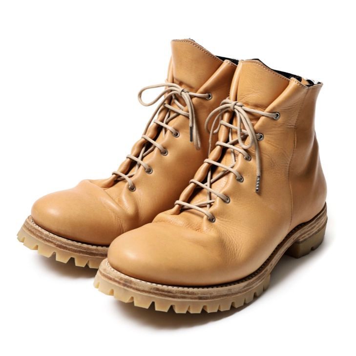 レザー種類 : CORDOVAN SPLIT(CAMEL)
※商品ページ画像のレザー及び、仕様はサンプルとしてご覧ください。