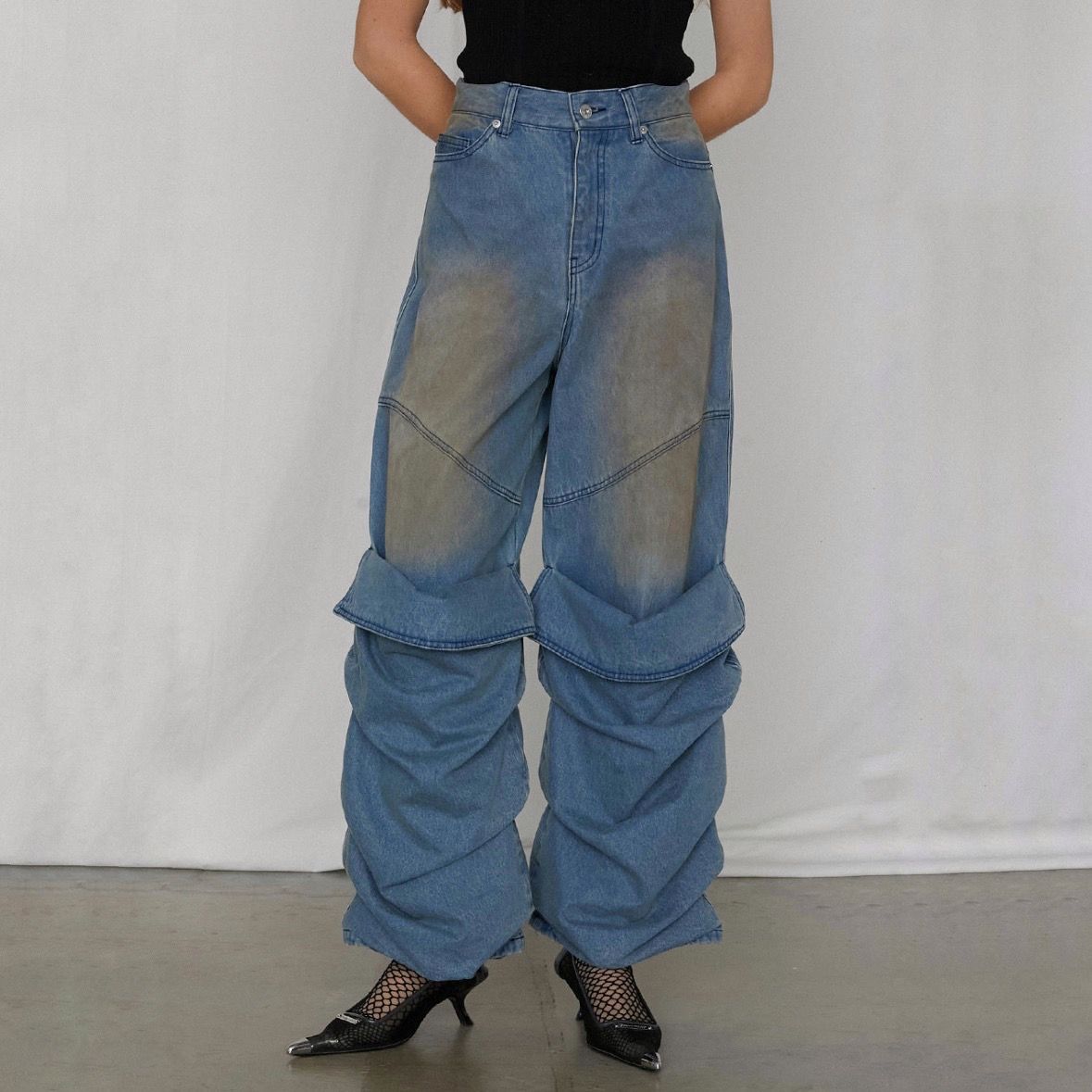 【残り一点】Fake Boots Denim
