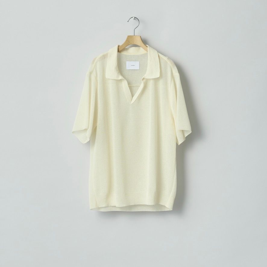 【残り一点】PE/Ramie Knit S/S Skipper
