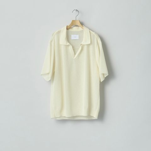 【残り一点】PE/Ramie Knit S/S Skipper