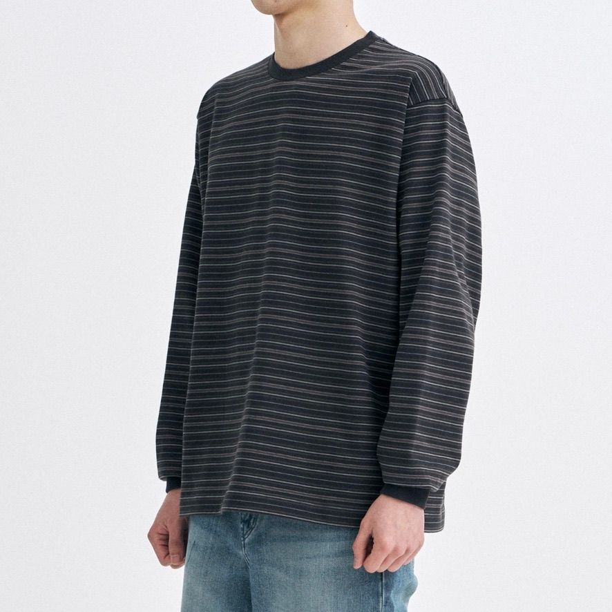 【残り一点】Ordinary Multi Stripe T
