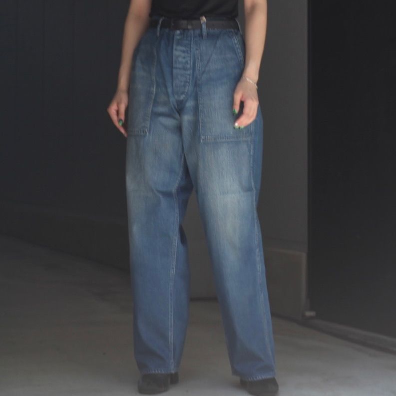 【残り一点】US Navy Denim Trousers