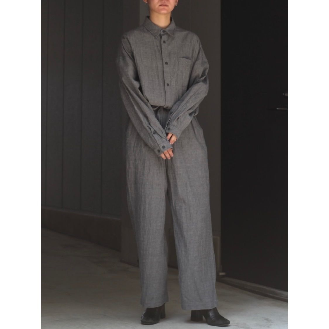 YOKO SAKAMOTO 22SS WEAVER JUMP SUIT つなぎ-