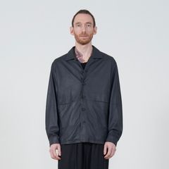 【残り一点】Leather Shirt Jacket
