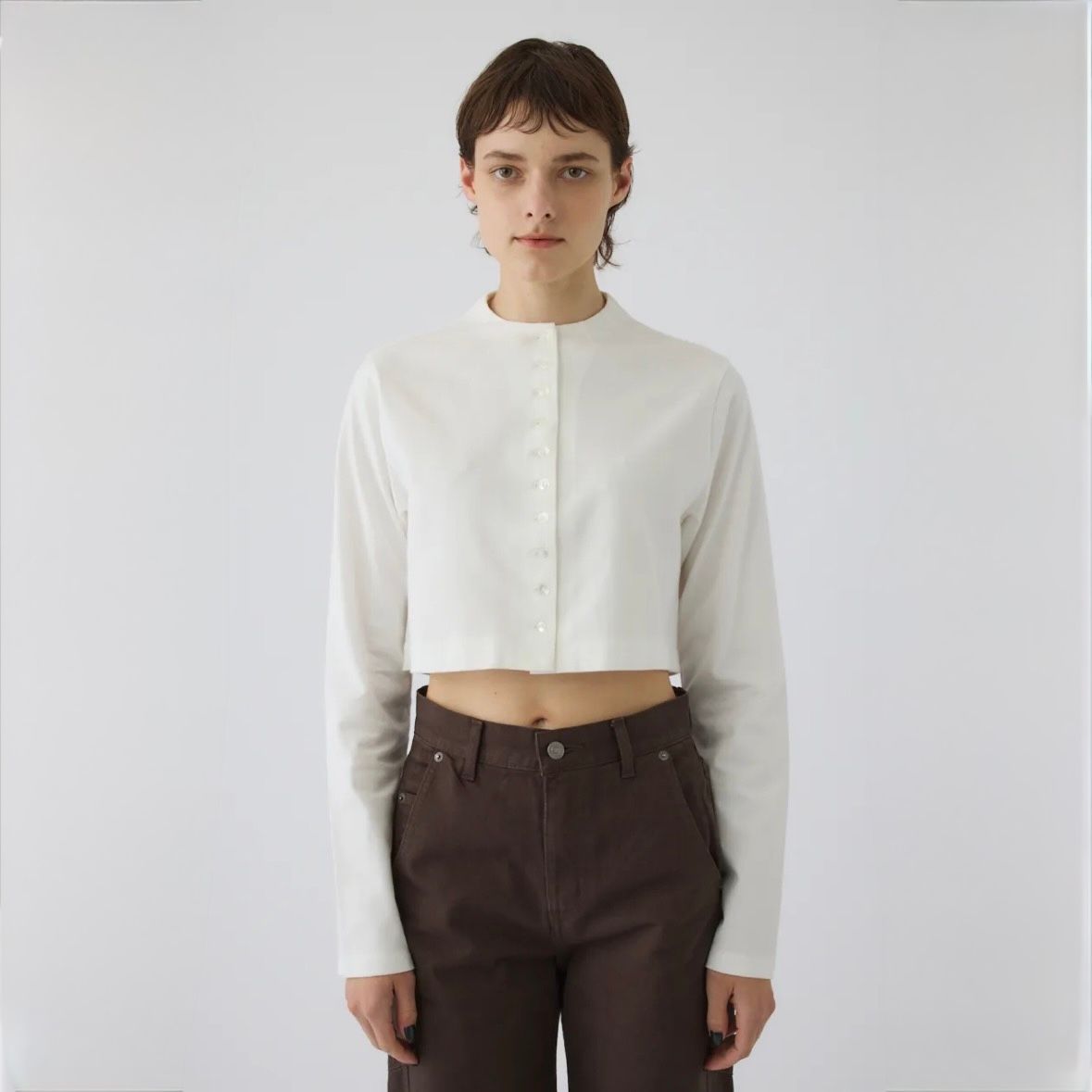 【残り一点】Neck Darts Cut Long T/SH