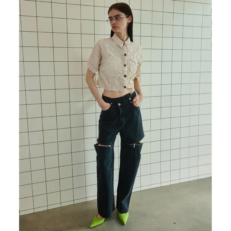 【残り一点】Side Slash Denim Pants