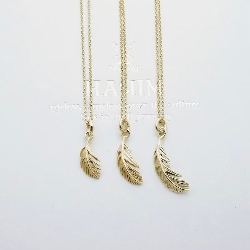 【お取り寄せ注文可能】Minuscule Feather_M(GOLD)
