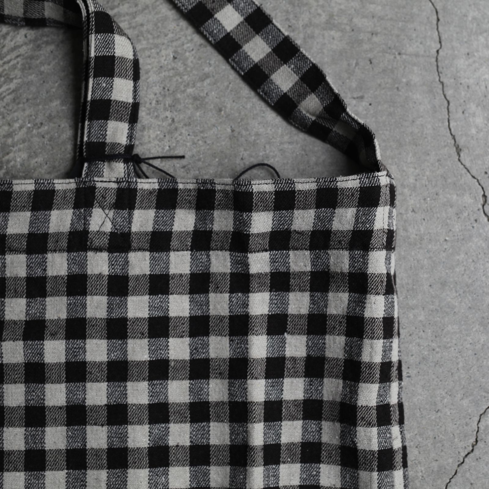 【残り一点】Researcher Bag Large(GINGHAM)