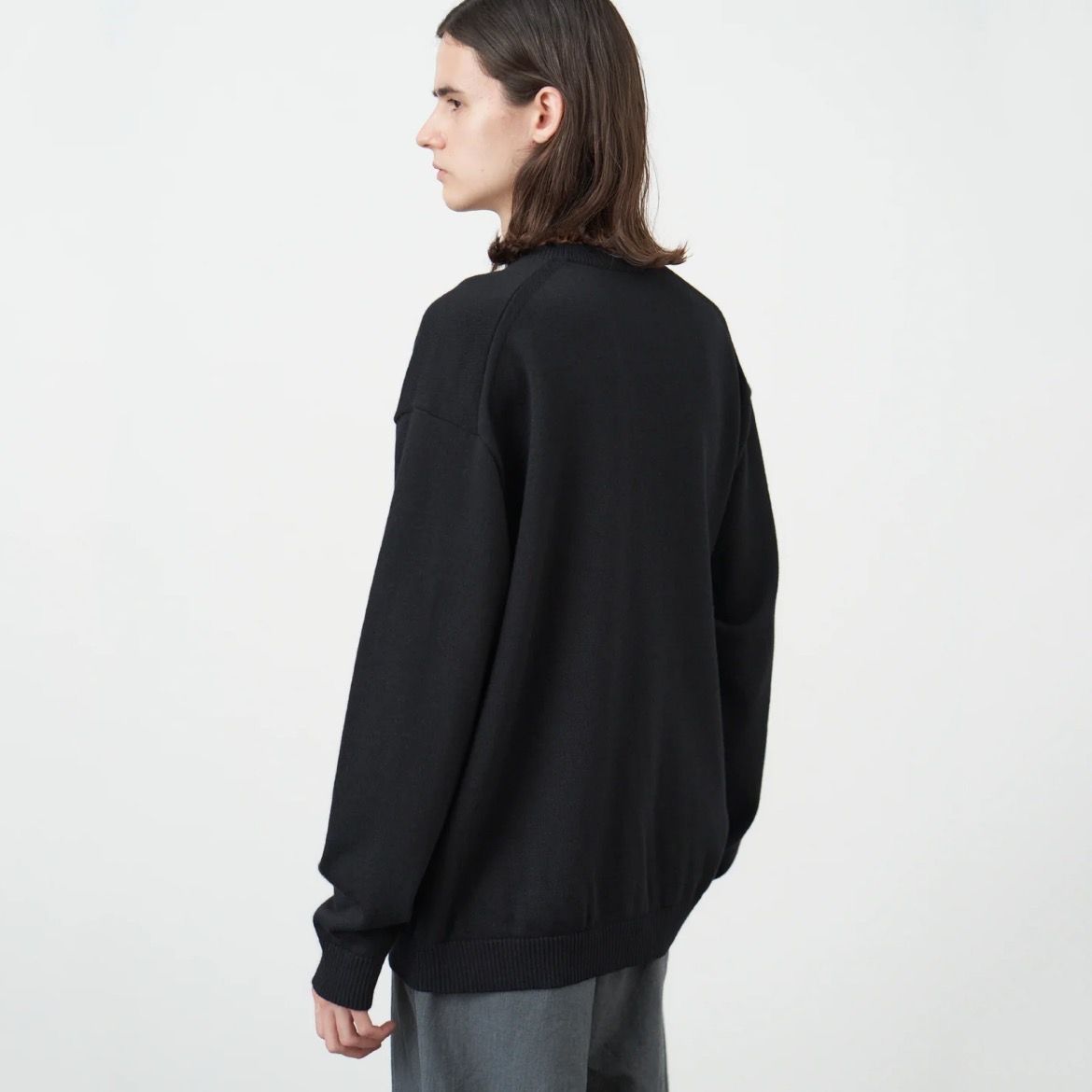 ATON - 【残り一点】Wool Washi Crew Neck Sweater | ACRMTSM ONLINE STORE