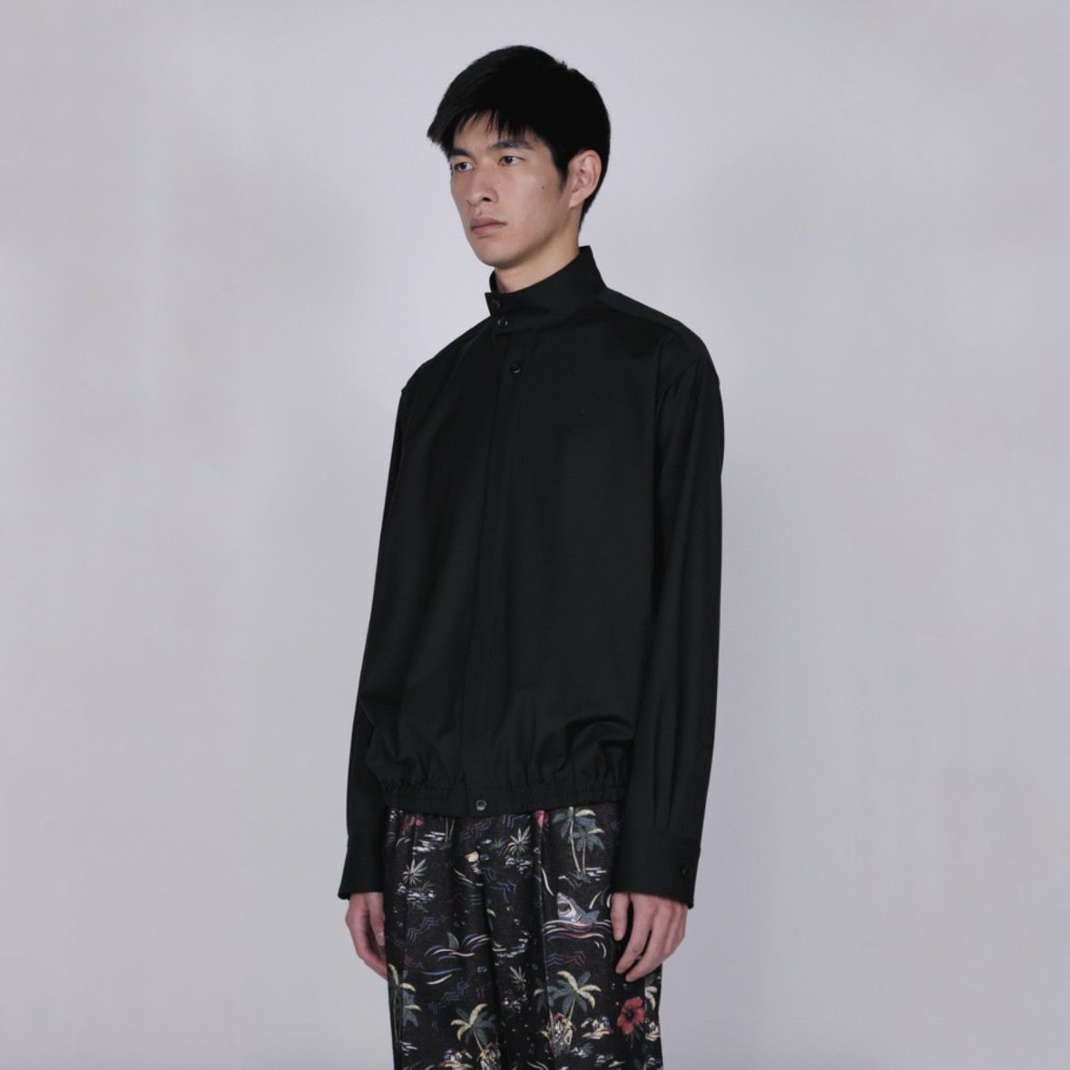 【残り一点】Stand Collar Volume Shirt