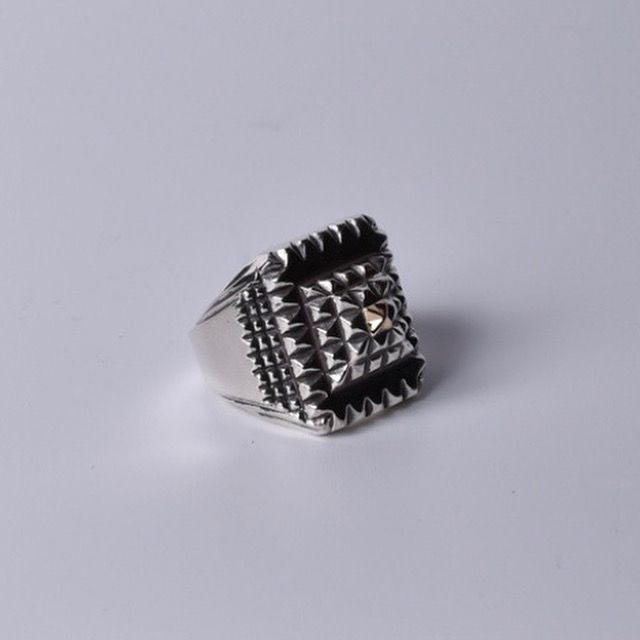 【お取り寄せ注文可能】Vertex Of Element Ring(SILVER×GOLD)