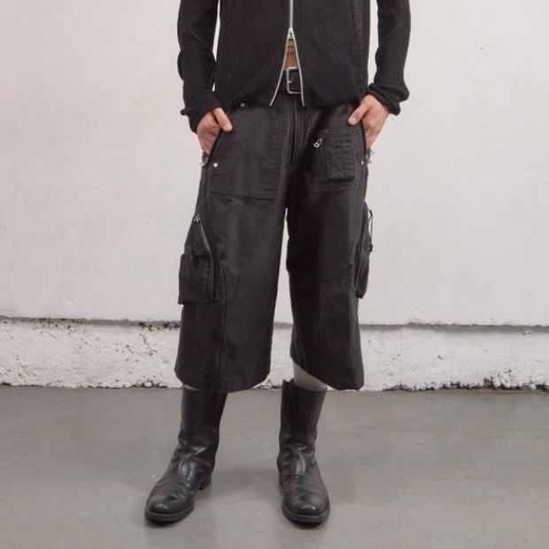 【残り一点】3D Twisted Parachute Cargo Shorts