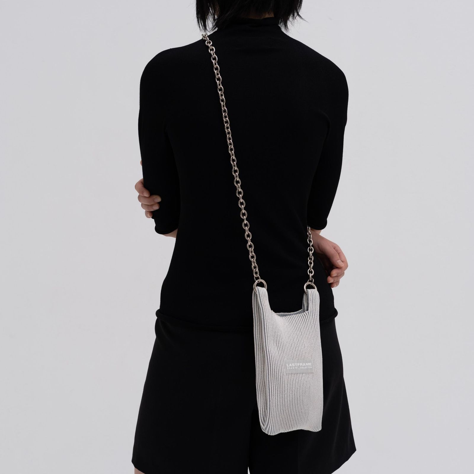 【残り一点】Kyoto Metallic Market Bag_Mini(CHAIN)
