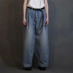 【残り一点】12OZワイドデニムパンツ(USED)