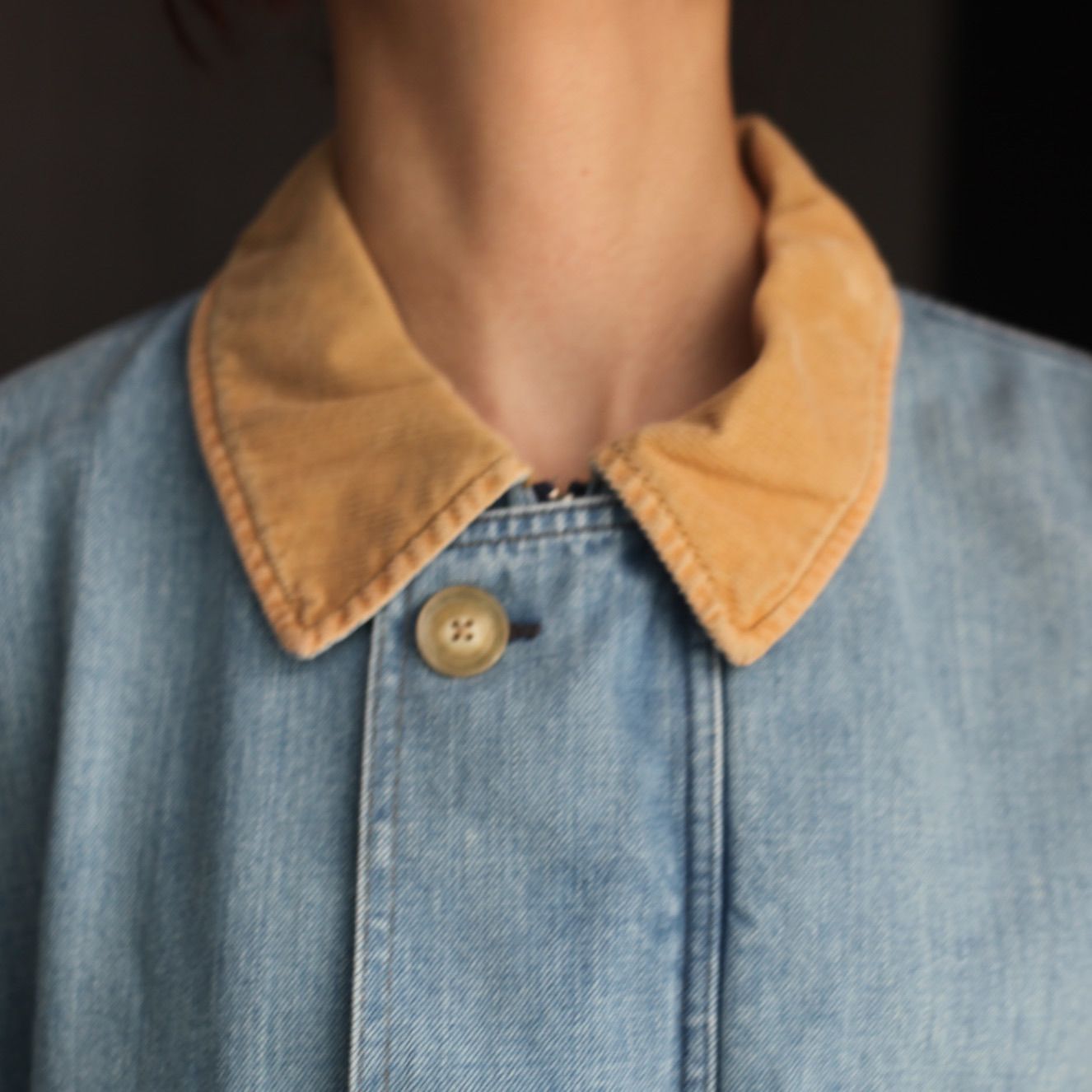 ancellm シューカットデニム refomed stein yoke シューカットジーンズ インディゴブルーカラー – BOBSON JEANS