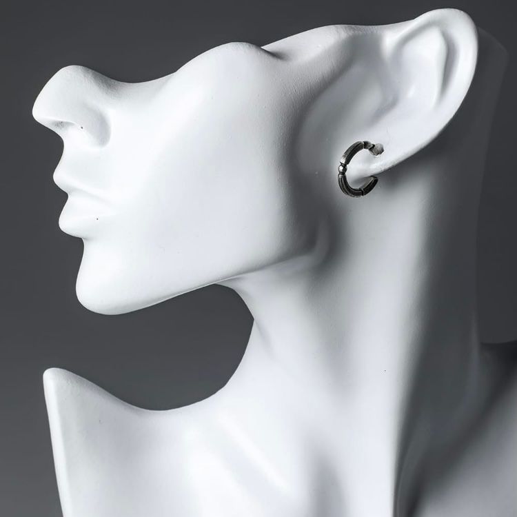 【再販売通知受付可能】Hoop Studs Sculpture_1