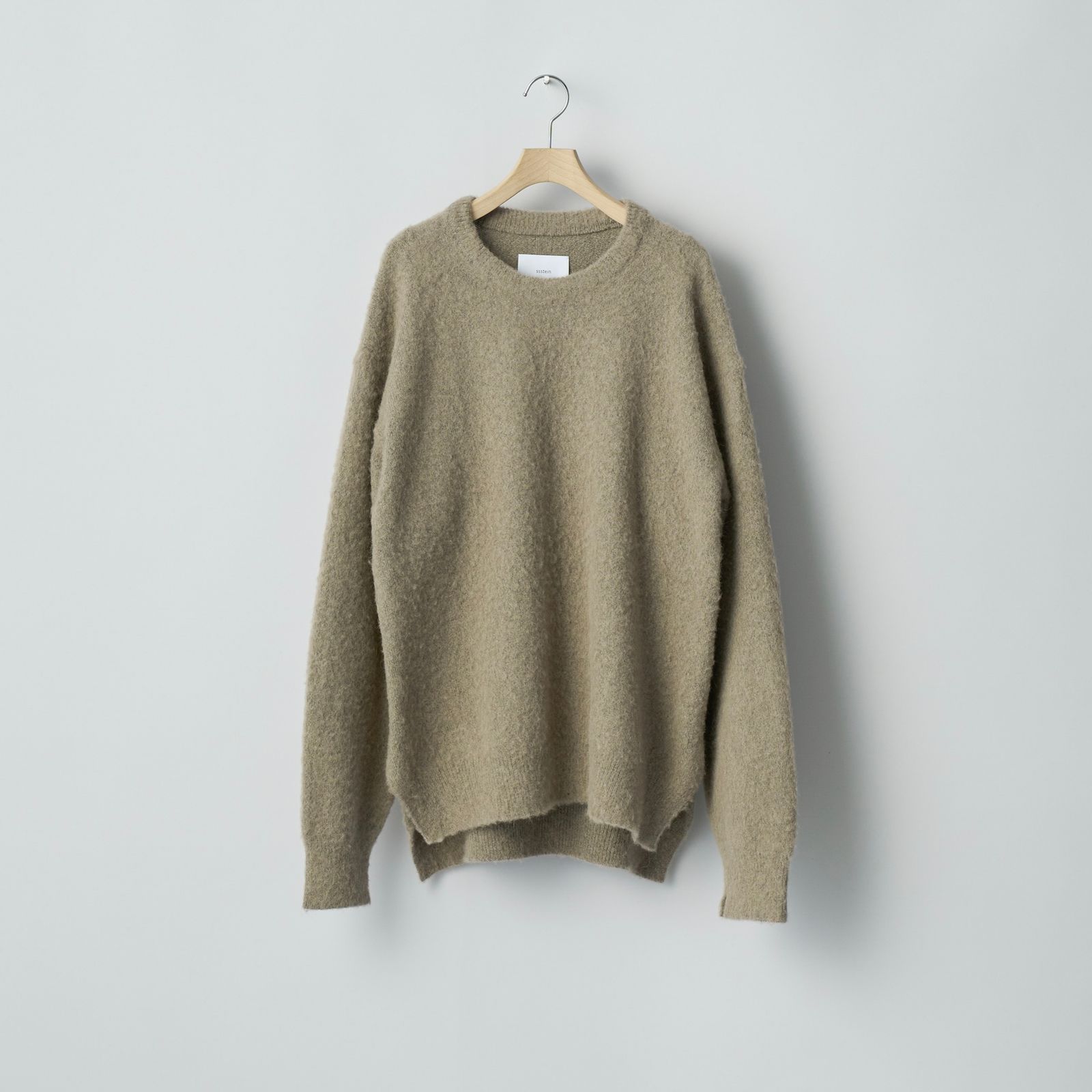 【残り一点】Wool/Alpaca Milled Knit Crew Neck LS