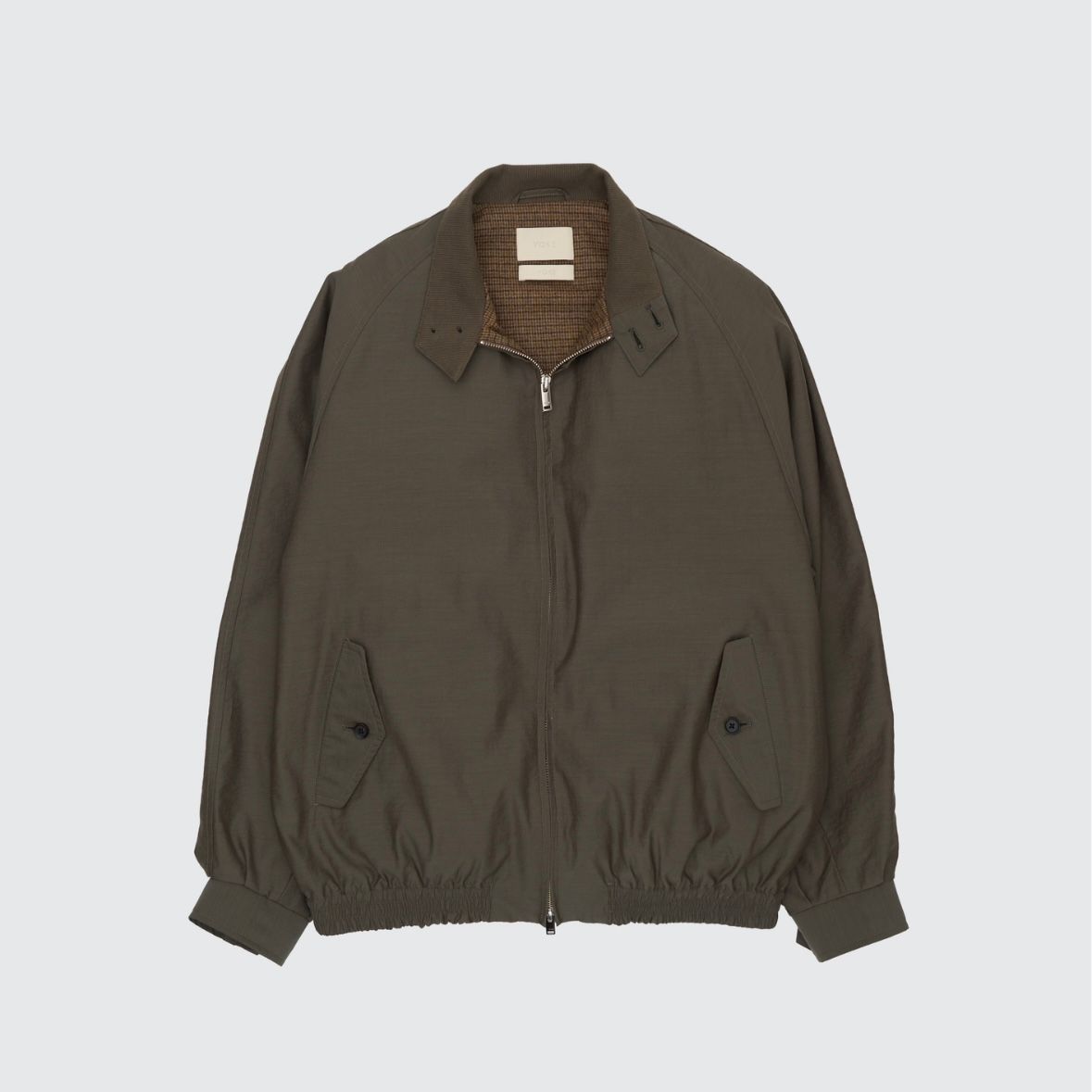 【残り一点】Wool Nylon Reversible Harrington Jacket