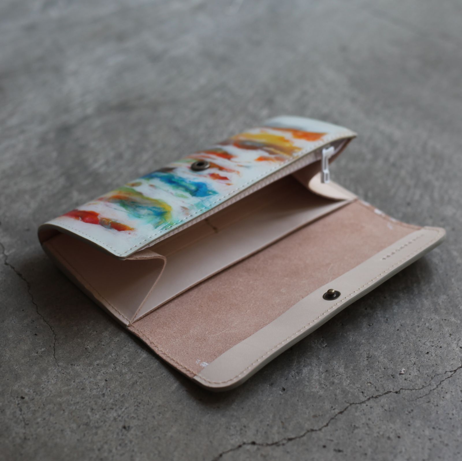 【残り一点】Paint Wallet(LONG)