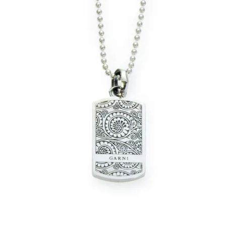 【お取り寄せ注文可能】Vine Dog Tag Pendant S