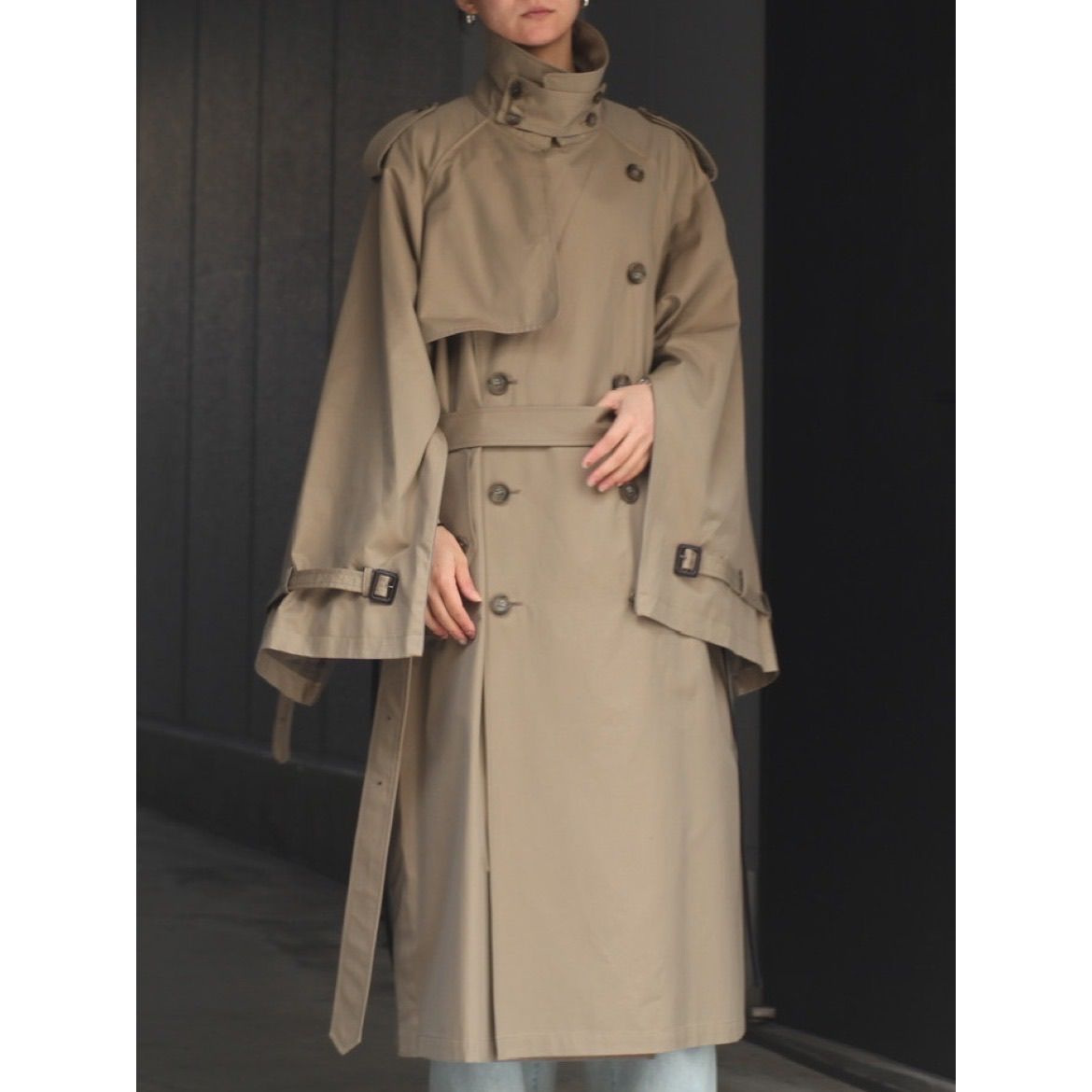 stein - 【残り一点】Oversized Trench Coat | ACRMTSM ONLINE STORE