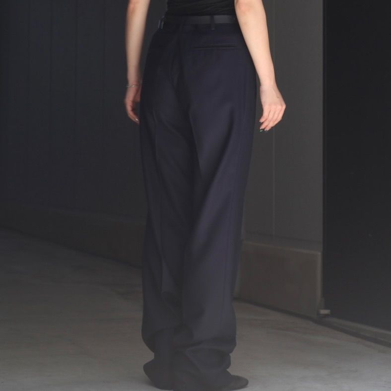 【残り一点】Wool Straight Trousers