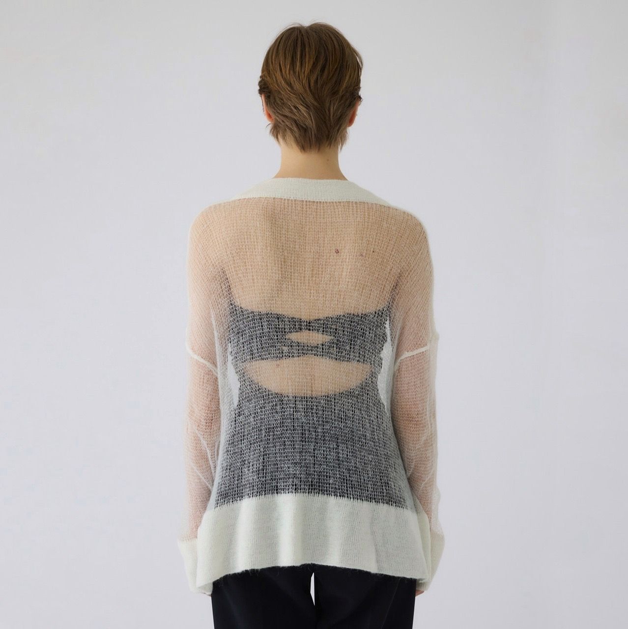 RIM.ARK - 【残り一点】Super Low Gauge Mohair Mix Knit