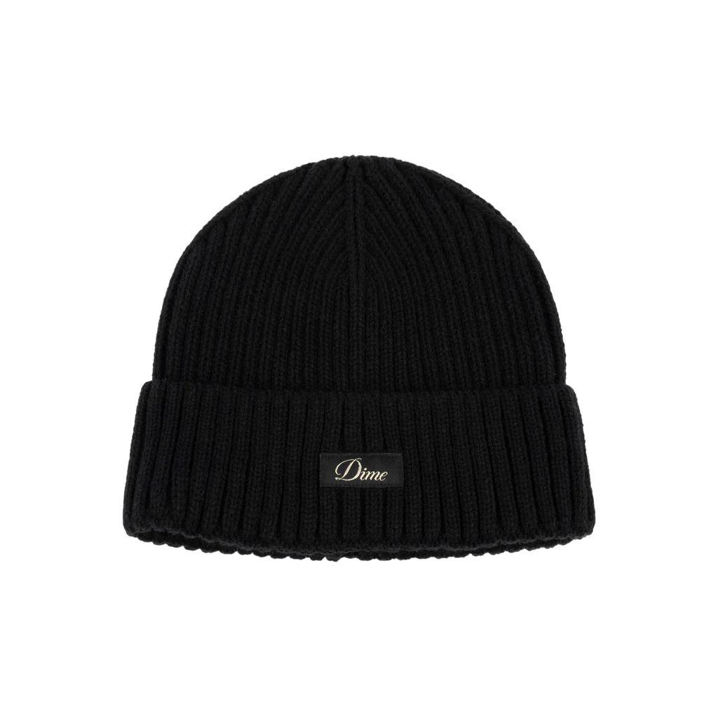 【残りわずか】Cursive Rib Beanie