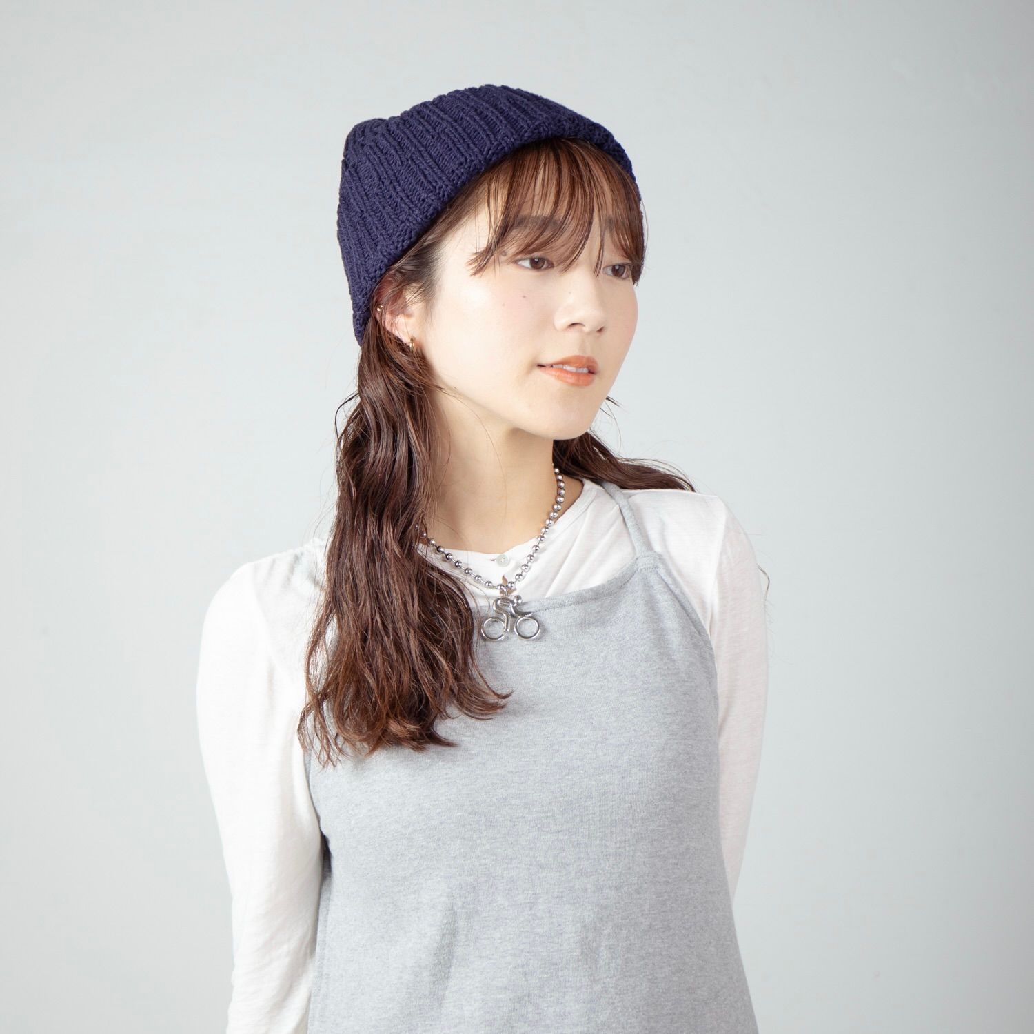 【残り一点】Rib Checker Knit Cap