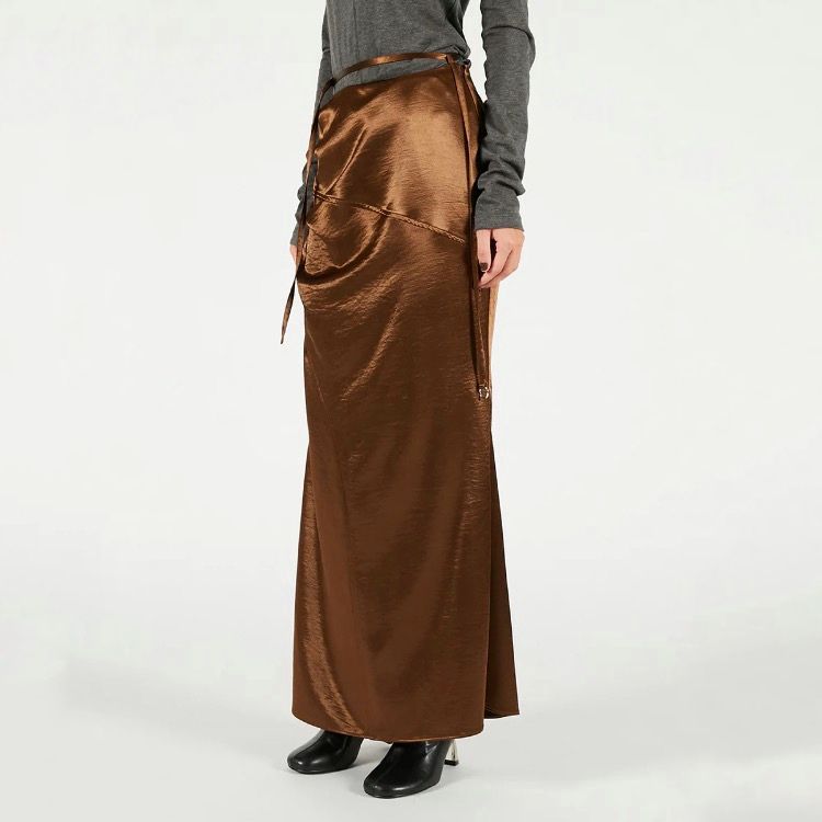 【残り一点】Satin Long Skirt