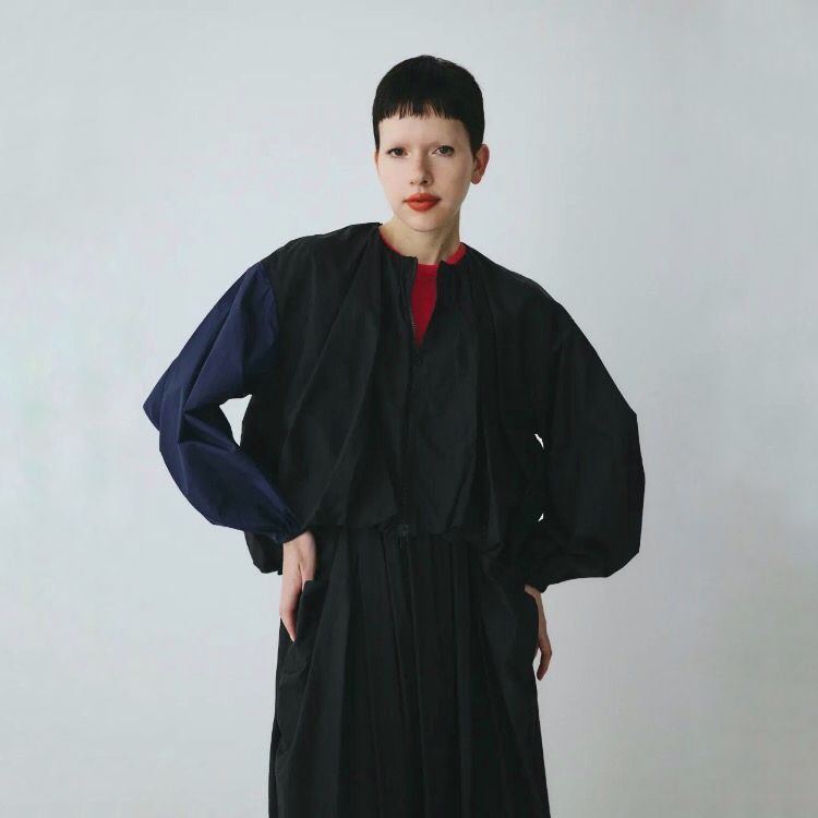 【残り一点】Balloon Hem Nylon Blouson