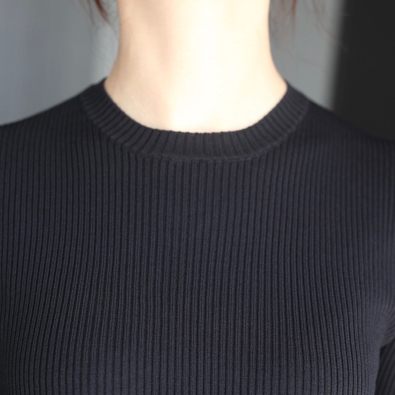 【残り一点】Round Hem Knit Tops