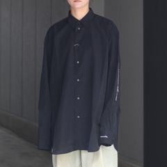 【残り一点】ウールミックスタイプライターシャツ