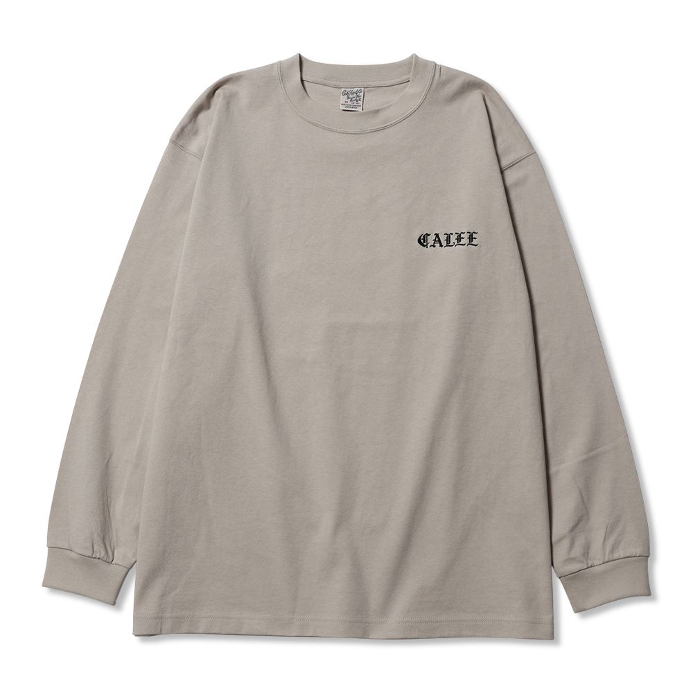 【残り一点】Vintage Type Embroidery L/S Tee