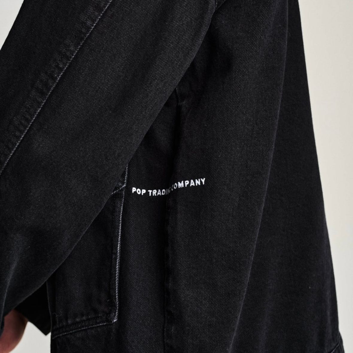 Pop Trading Company - 【残り一点】Full Button Denim Jacket
