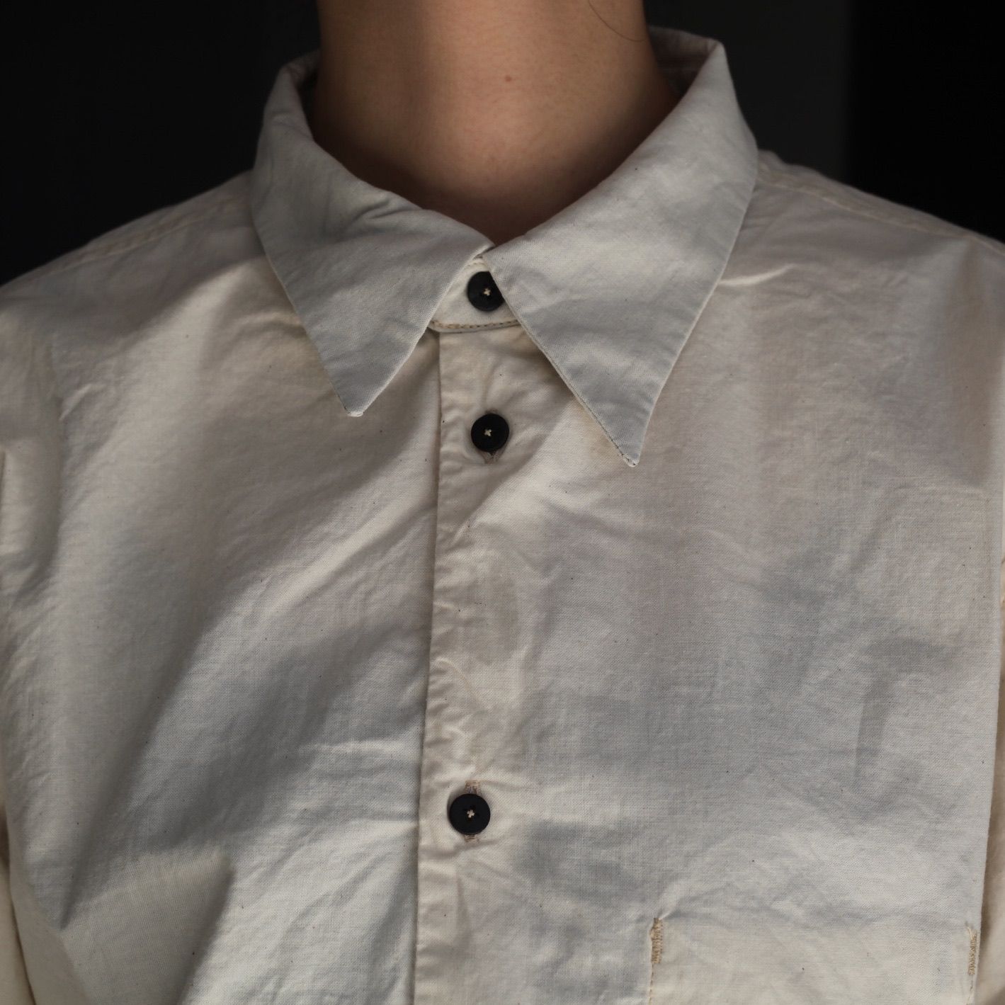 【残り一点】Skin Shirt With Signature(CLASSIC COTTON)