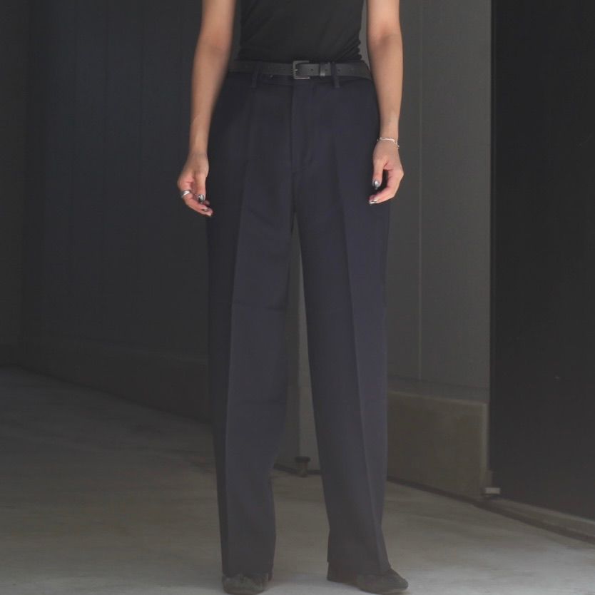 【残り一点】Wool Straight Pants