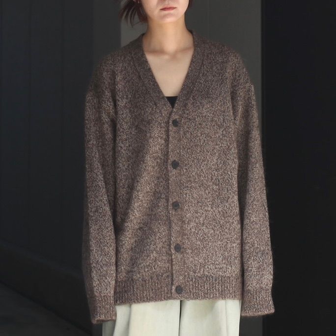 【残り一点】Wool Alpaca Mohair Oversized Cardigan