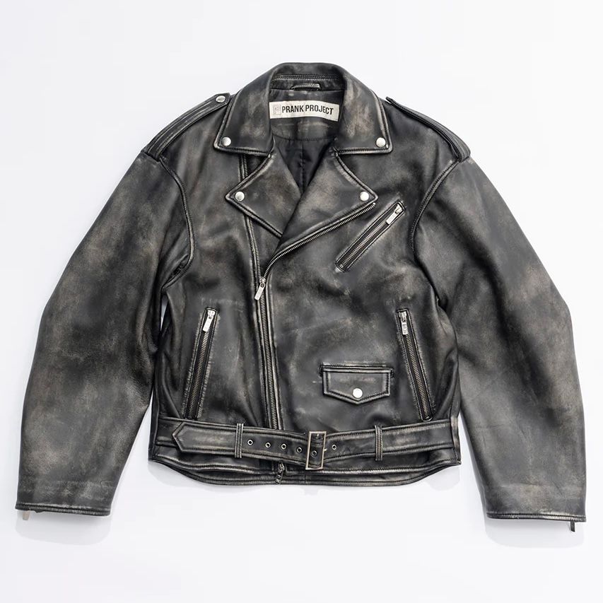 【残り一点】Rub Off Cow Leather Riders Jacket